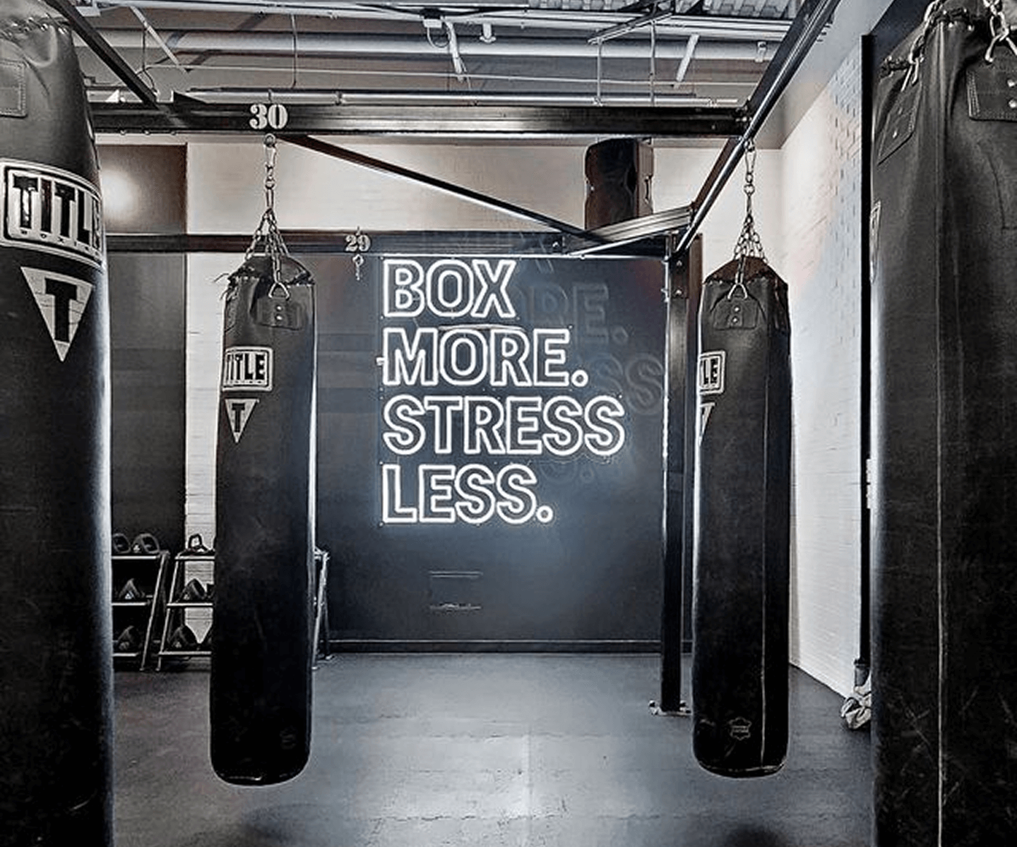 Inside a Title Boxing
