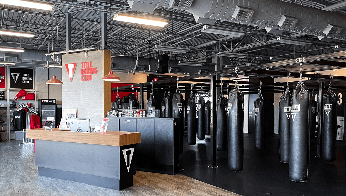 Inside Title Boxing Gym