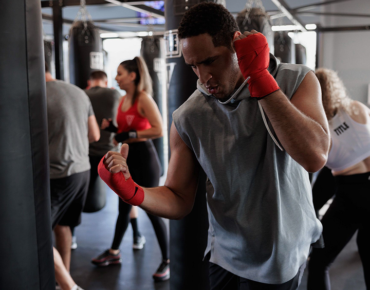 Man Boxing